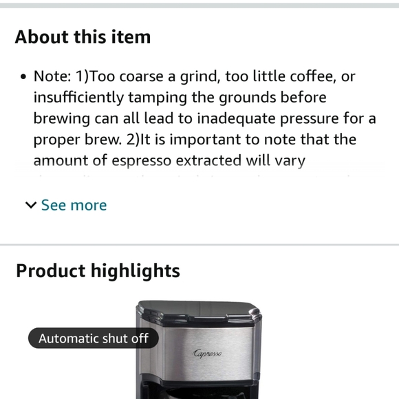 Jura Cypresso Coffee Maker model 426 in excellent condition.  Great for a apartm - Picture 12 of 12